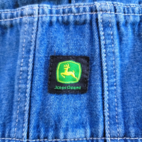 Boys John Deere Overalls Bibs - Picture 4 of 4